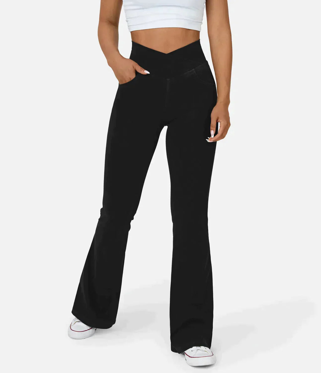 Premium Denim Crisscross High-Waisted Jeans Limited Edition