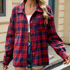 Cotton Heritage Plaid Shirt For Women Premium Cotton Limited Edition Collection