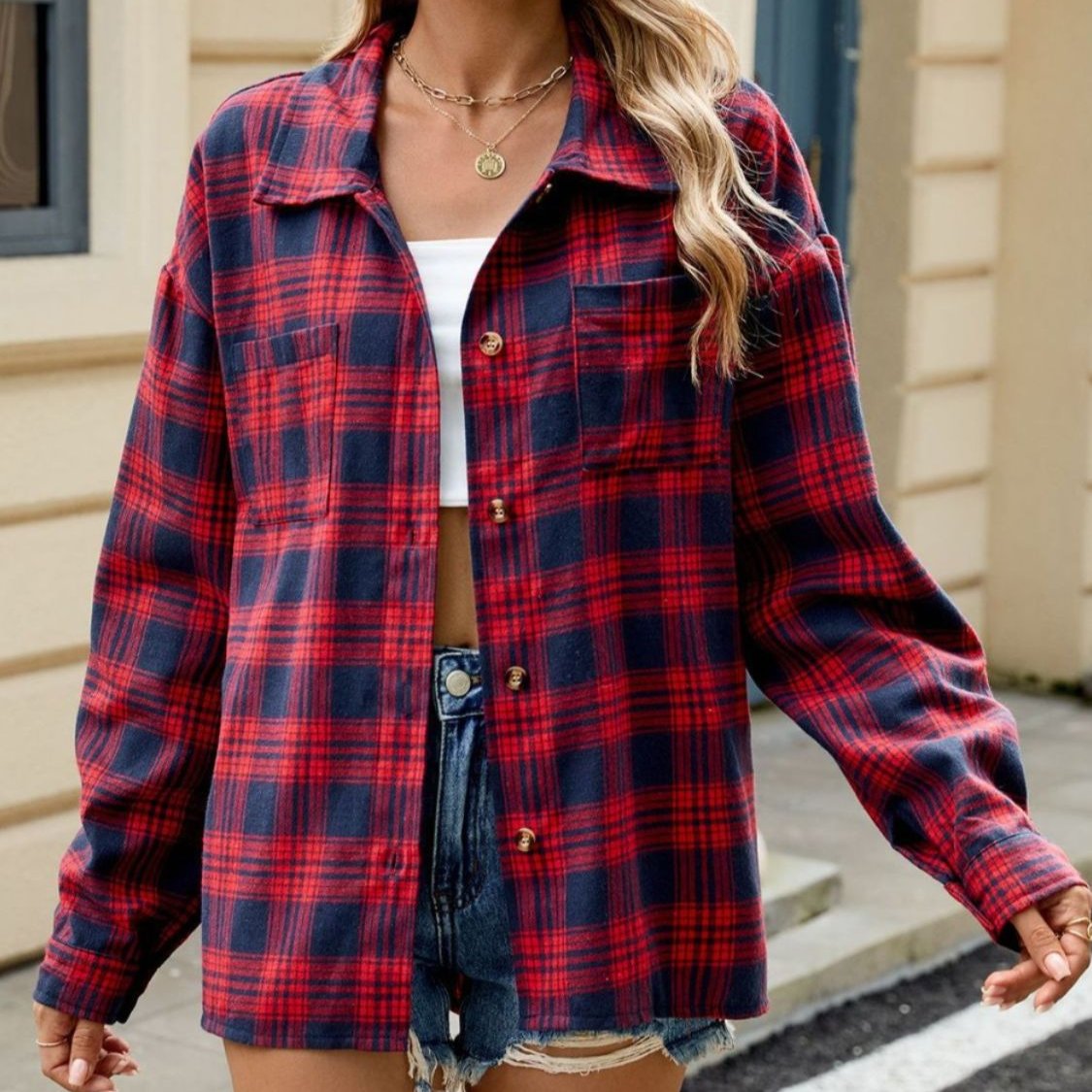Cotton Heritage Plaid Shirt For Women Premium Cotton Limited Edition Collection