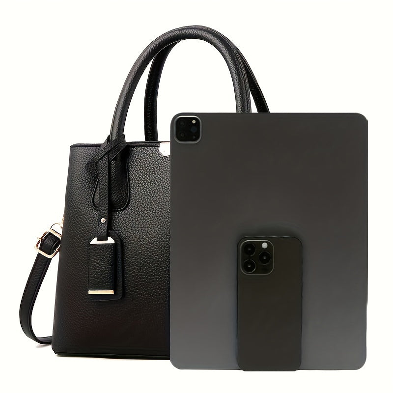 Leather Structured Tote Edition Crossbody Limited