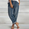 Premium Denim Womens Boyfriend Wide Leg Jeans Heritage Collection Exclusive