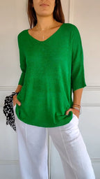 Premium Cotton Timeless V Neck Top For Women Luxe Collection Limited Edition