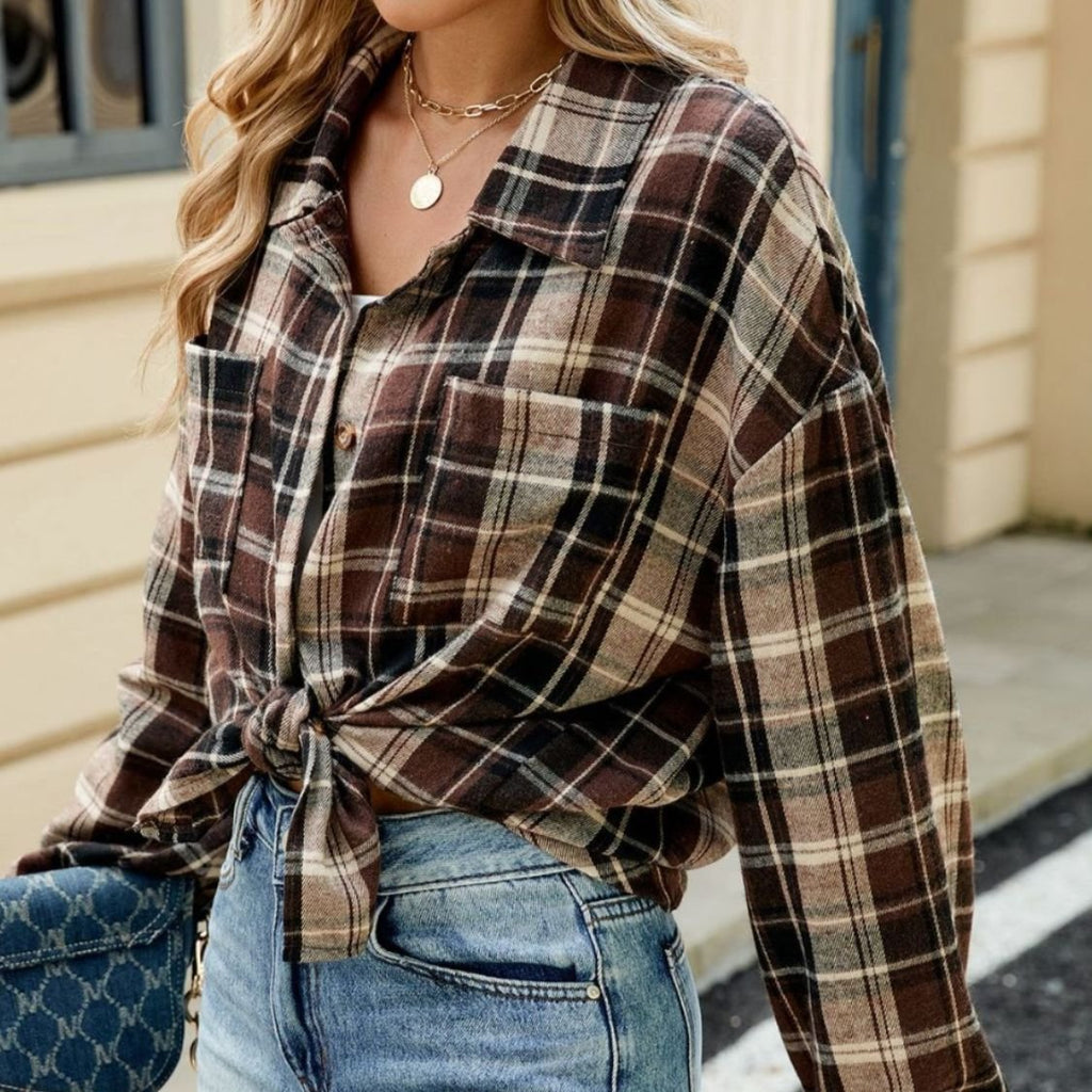 Cotton Heritage Plaid Shirt For Women Premium Cotton Limited Edition Collection