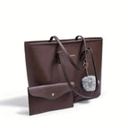 Women Premium Leather Collection Tote Shoulder Bag Limited