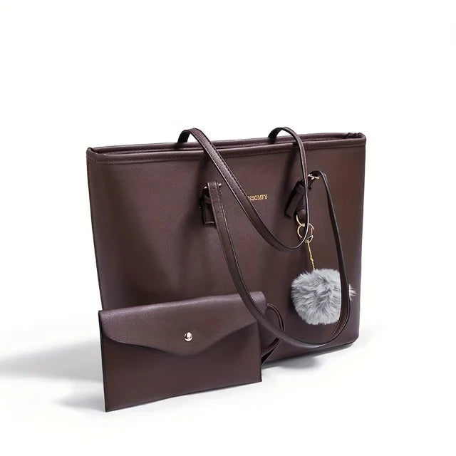Women Premium Leather Collection Tote Shoulder Bag Limited