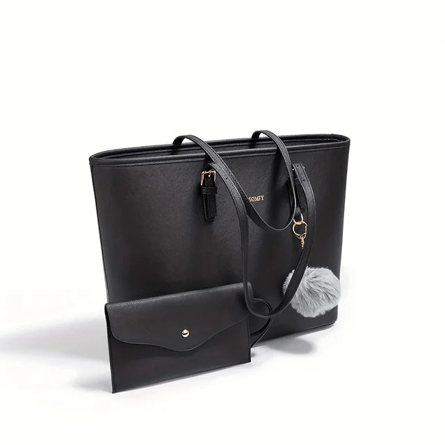 Women Premium Leather Collection Tote Shoulder Bag Limited