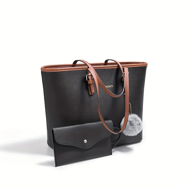 Women Premium Leather Collection Tote Shoulder Bag Limited