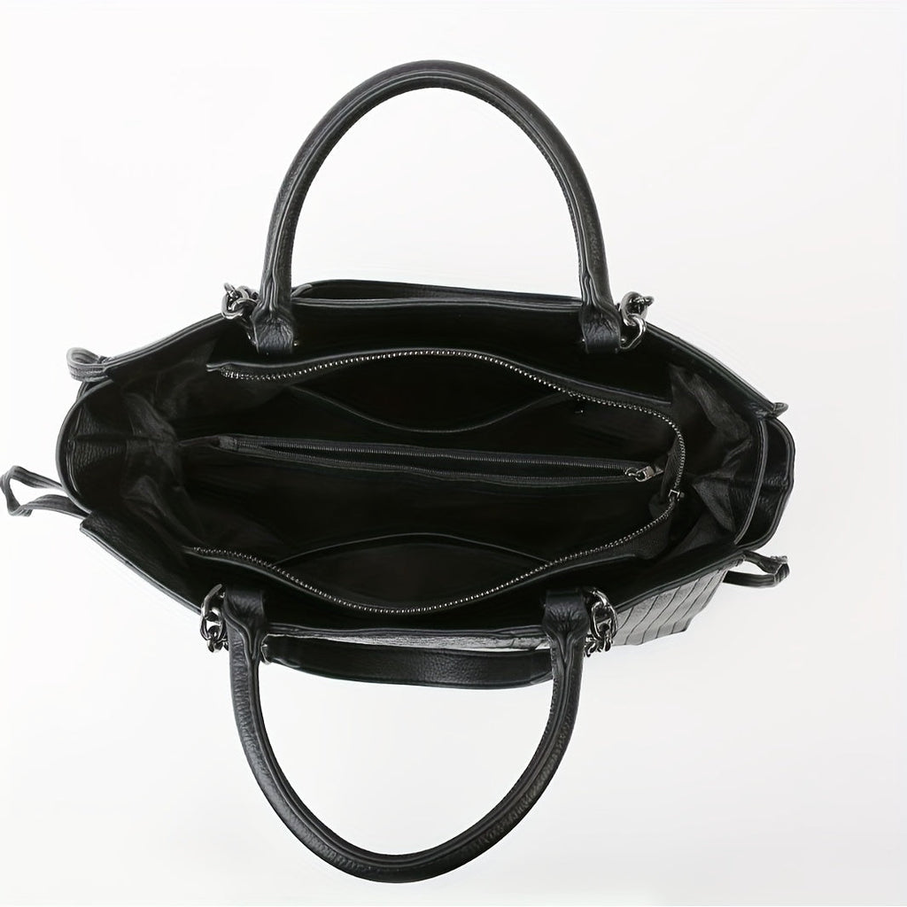 Chic Leather Shoulder Bag For Women Calfskin Luxe Collection Limited Edition