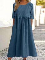 Eva Vintage Inspired Dress Premium Fabrics Limited Edition Collection Heritage