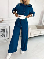 Luxe Jersey Limited Hooded Top And Drawstring Trousers
