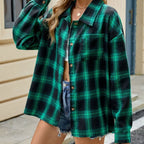Cotton Heritage Plaid Shirt For Women Premium Cotton Limited Edition Collection