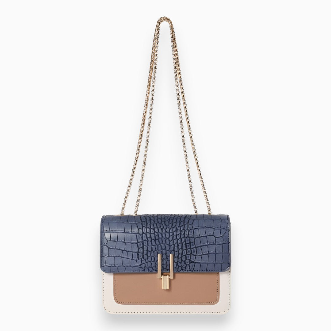 Genuine Leather Flap Handbag Limited Edition Square Silhouette Timeless Craftsmanship