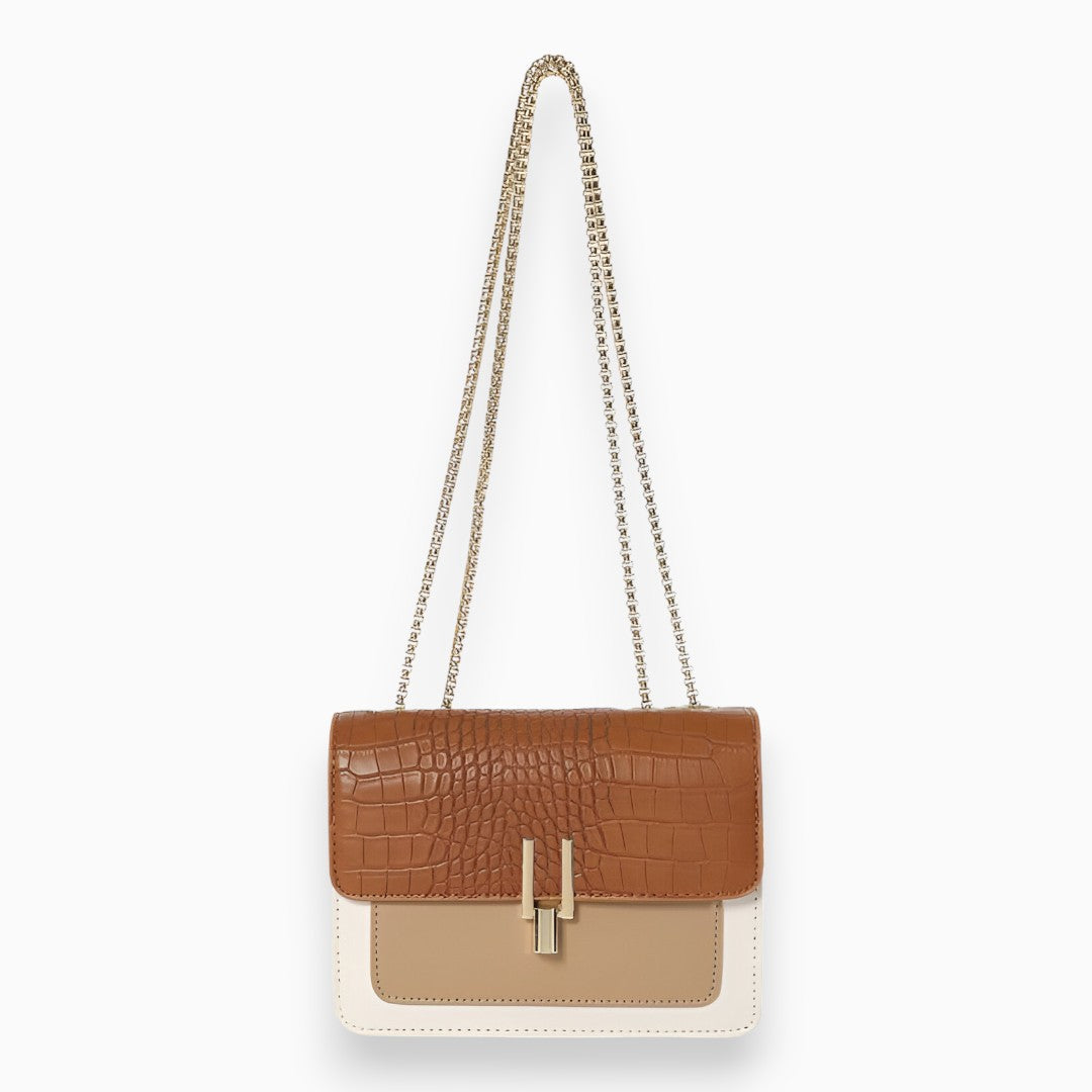 Genuine Leather Flap Handbag Limited Edition Square Silhouette Timeless Craftsmanship