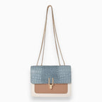 Genuine Leather Flap Handbag Limited Edition Square Silhouette Timeless Craftsmanship