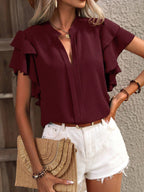 Isla Sleeveless Blouse Premium Fabric Collection Limited