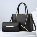 Amy Signature Collection Handbag Set Two Piece Top Handle Tote Clutch Exclusive