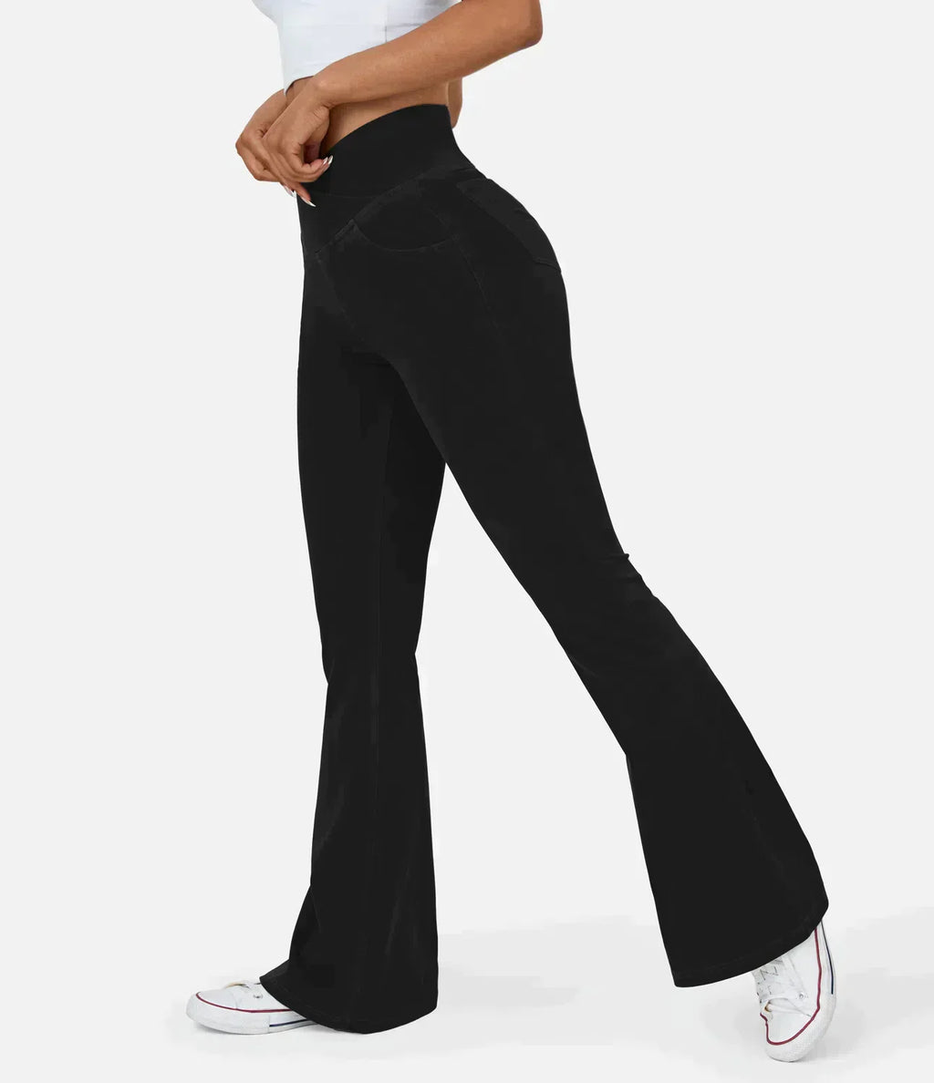 Premium Denim Crisscross High-Waisted Jeans Limited Edition