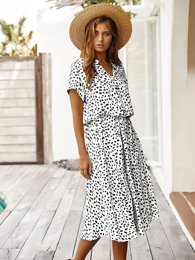 Clara Signature Midi Dress Short Sleeve Luxury Collection Exclusive Edition