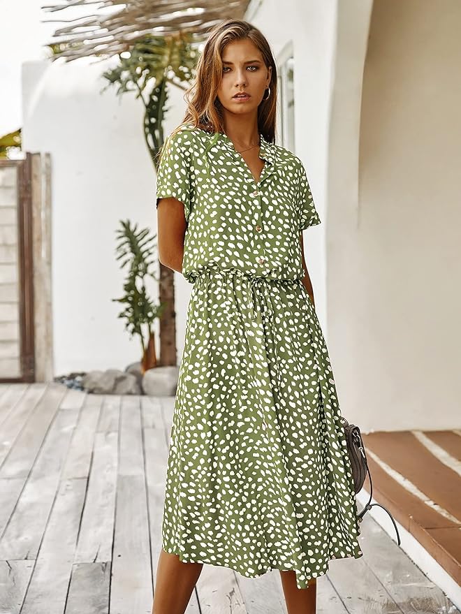 Clara Signature Midi Dress Short Sleeve Luxury Collection Exclusive Edition