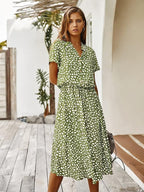 Clara Signature Midi Dress Short Sleeve Luxury Collection Exclusive Edition