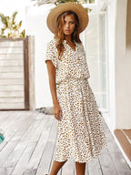 Clara Signature Midi Dress Short Sleeve Luxury Collection Exclusive Edition