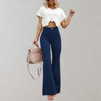 Selvedge Denim High Waisted Flared Jeans Limited Edition Heritage Craft
