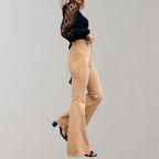 Selvedge Denim High Waisted Flared Jeans Limited Edition Heritage Craft