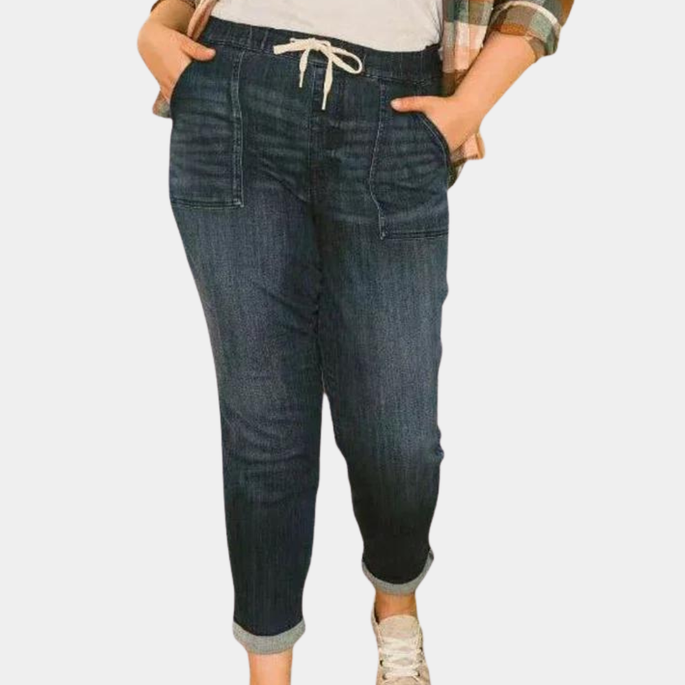 Premium Denim High Waisted Straight Leg Jeans Exclusive