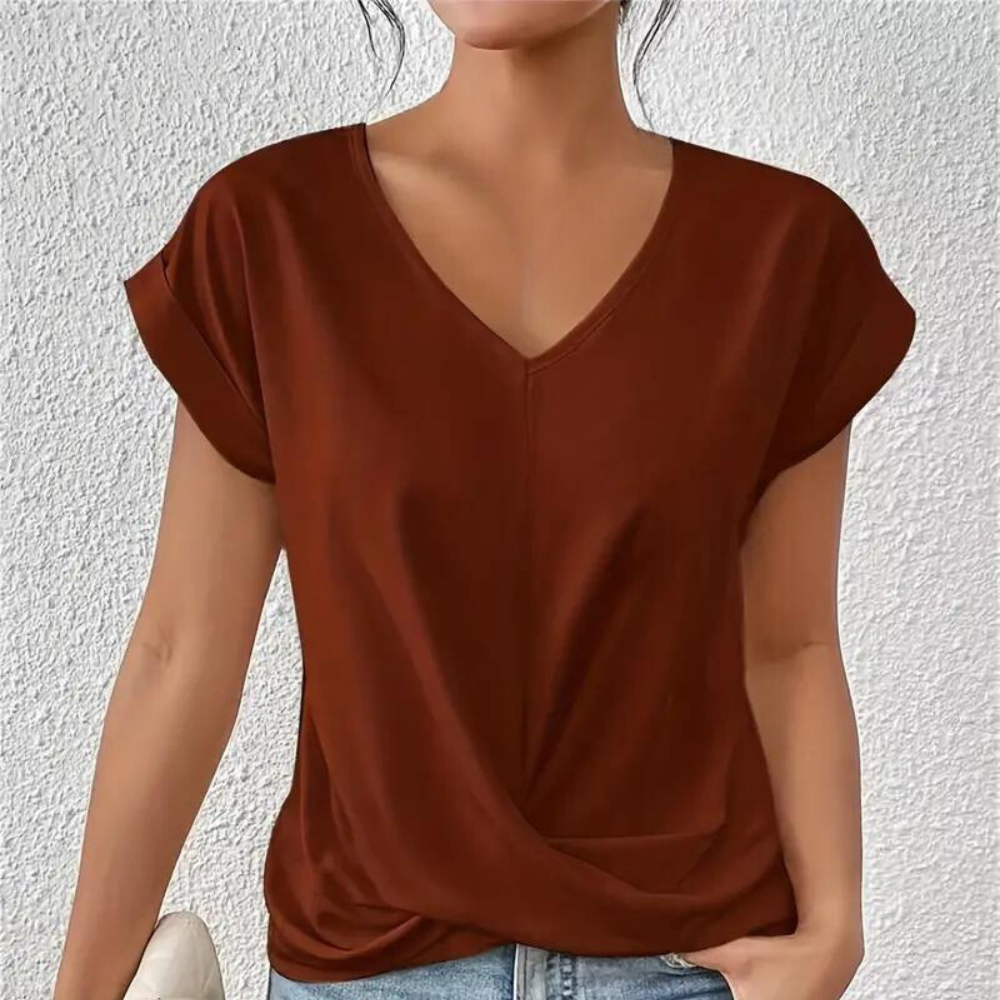V Neck Top For Women Luxe Collection Limited Edition Timeless Elegance For Modern Wardrobe