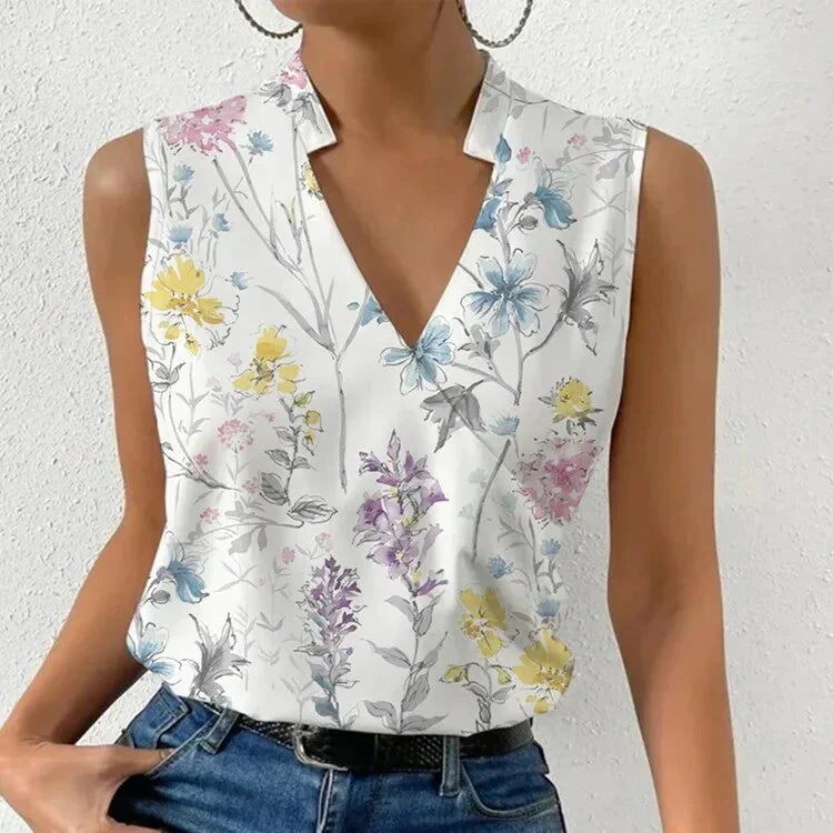 Silk Sleeveless Top For Women Limited Edition Silk Collection Timeless Silhouette