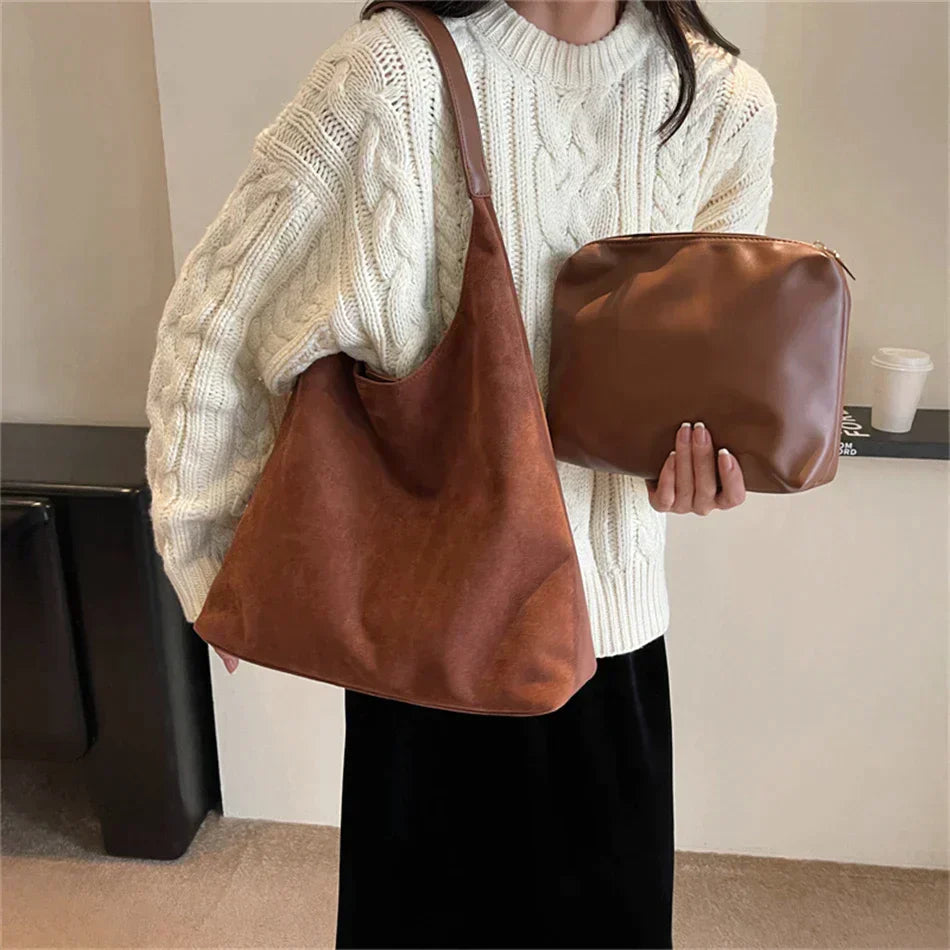Calfskin Leather Hobo Tote Bag Exclusive Collection Elegance For Discerning Women