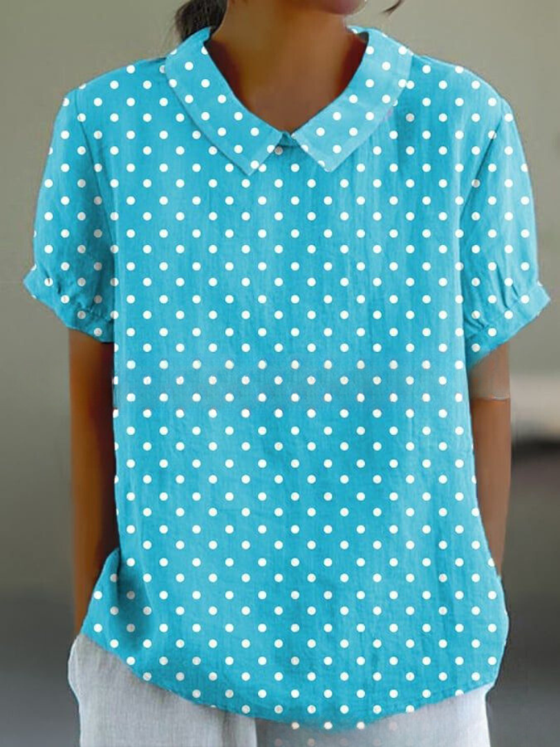Floral Collection Blouse With Peter Pan Collar Timeless Craftsmanship Limited Run