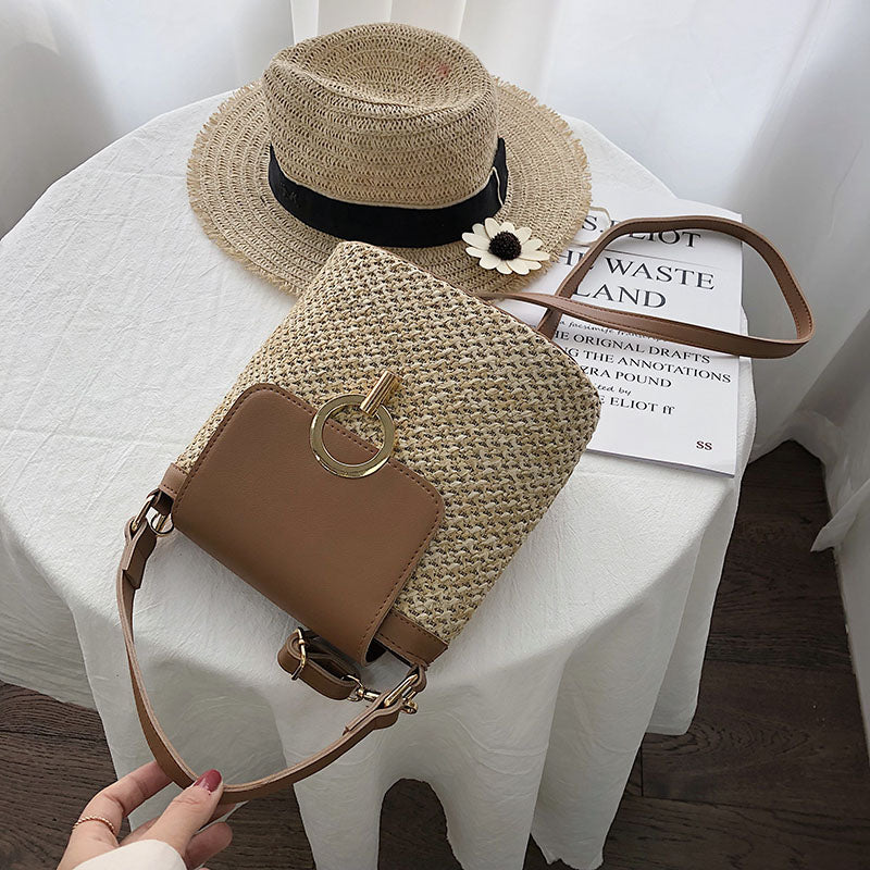 Straw Handbag Summer Collection Timeless Luxury Everyday Elegance Exclusive