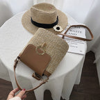 Straw Handbag Summer Collection Timeless Luxury Everyday Elegance Exclusive