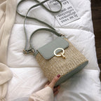 Straw Handbag Summer Collection Timeless Luxury Everyday Elegance Exclusive