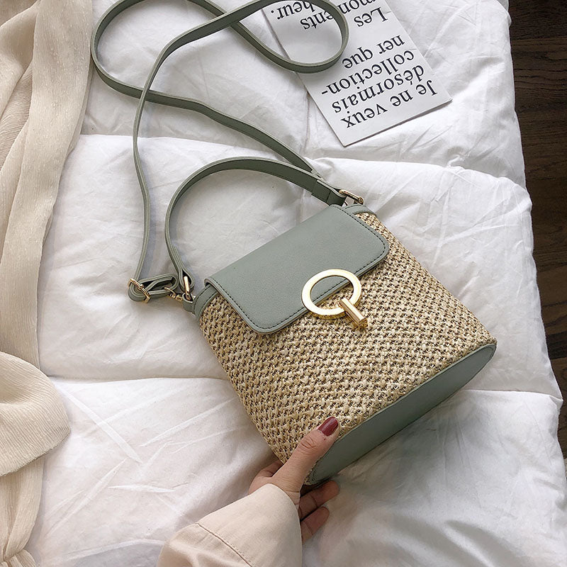 Straw Handbag Summer Collection Timeless Luxury Everyday Elegance Exclusive