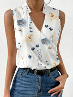Silk Sleeveless Top For Women Limited Edition Silk Collection Timeless Silhouette