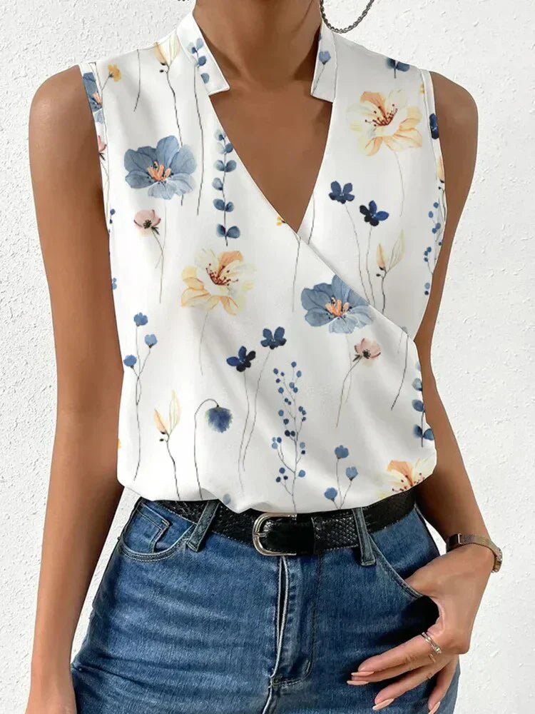 Silk Sleeveless Top For Women Limited Edition Silk Collection Timeless Silhouette