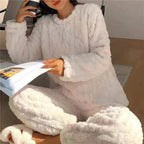 Plush Loungewear Set Two Piece Quiet Luxury Collection Heritage Craft