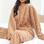Plush Loungewear Set Two Piece Quiet Luxury Collection Heritage Craft