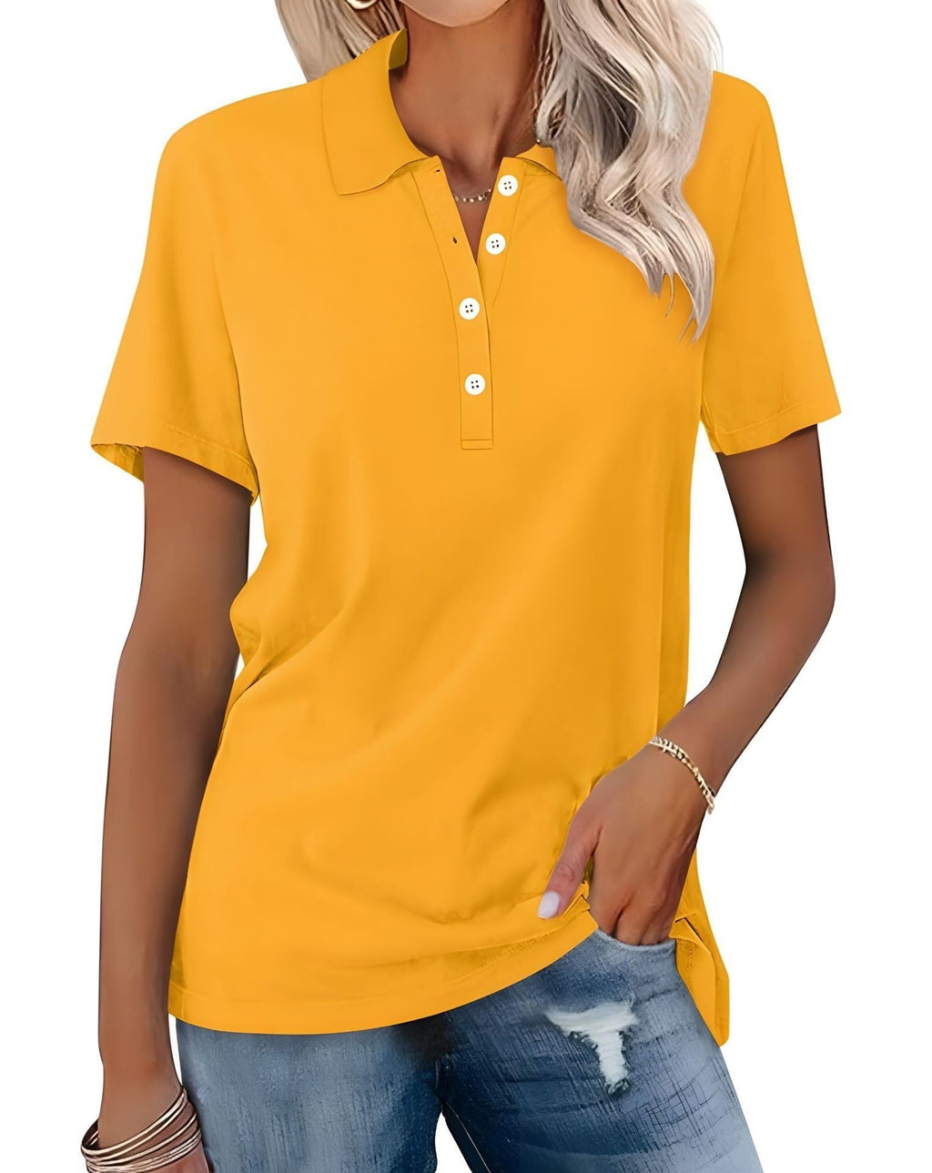 Breathable Luxe Cotton Polo Shirt For Women Pastel Collection Limited Edition