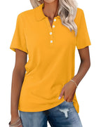 Breathable Luxe Cotton Polo Shirt For Women Pastel Collection Limited Edition