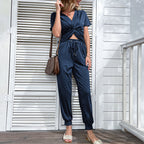 Womens Cutout Jumpsuit Luxe Collection Exclusive Wardrobe Essential Limited Edition