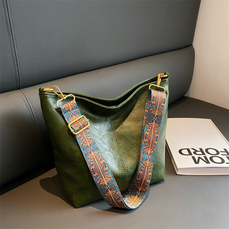 Vintage Inspired Handbag in Italian Calfskin Leather Limited Edition Exclusive