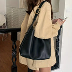 Shoulder Bag Gold Buckle Wide Strap Limited Edition