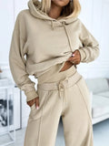 Luxe Jersey Limited Hooded Top And Drawstring Trousers