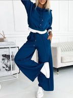 Luxe Jersey Limited Hooded Top And Drawstring Trousers