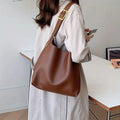 Shoulder Bag Gold Buckle Wide Strap Limited Edition