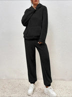 Cocoon Collection Women's Plush Fleece Loungewear Set Hoodie And Joggers Limited Run