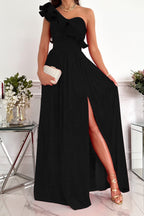 Chloe One Shoulder Dress Signature Collection Exclusive Edition Timeless Elegance
